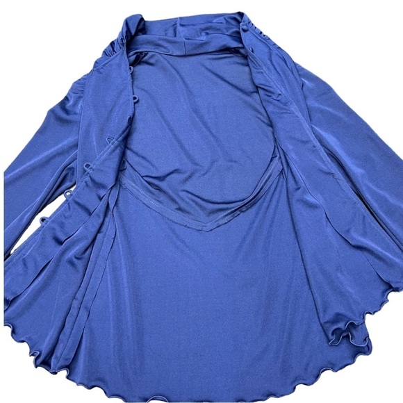 Vintage St. Gillian by Kay Unger Two Halter Maxi Dress with Matching Jacket - Picture 13 of 14